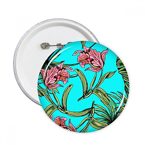 Badge bouton fleur ciel bleu pour masquer un accroc sur un vêtement