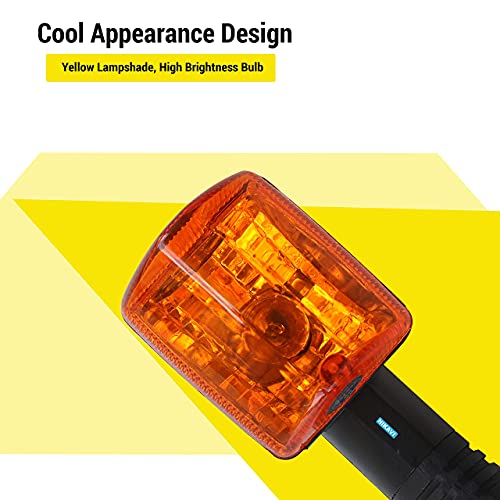Image of NIKAVI INDA01 Blinker Indicator Assly. Compatible for Hero Splendor Plus (Set of 2)