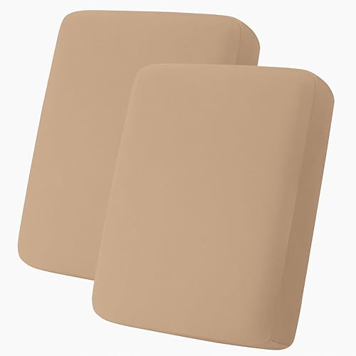 Miniatura 16 de hyha Fundas de cojín de sofá estampadas, fundas de sofá florales lavables para sofá de 3 cojines, fundas de cojín elásticas con patrón de Rojo y