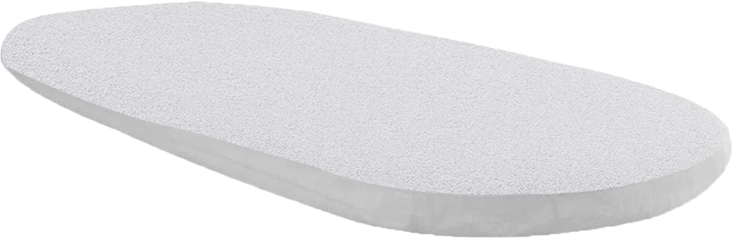 Linens World 100% bawełna, wodoodporny ochraniacz na materac do kosza Mojżesza - niealergiczny i oddychający - ochraniacz na materac na kosz Mojżesza bez głośnego kosza mojżesza wodoodporny ochraniacz na materac (35 x 75 cm)