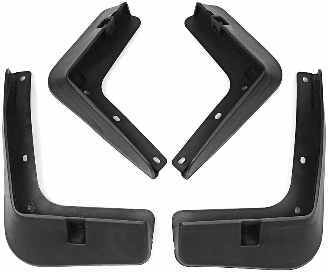 No-Drill Mudflaps for Hyundai Creta ix25 2015-2018, Bolt-On Kit, Road Legal
