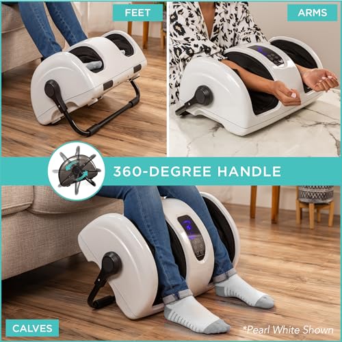 Image of Best Choice Products Heated Shiatsu Foot Massager for Pain Relief, Plantar Fasciitis, Neuropathy, Blood Circulation w /Compact Design - Sage