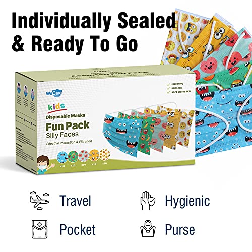 Wecare Disposable Face Masks For Kids thumb #2