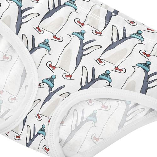 Girls' Underwear Penguins Cotton Stretch Comfort Toddler Panties4