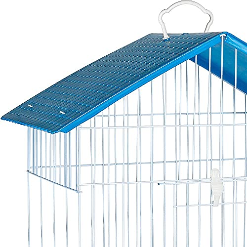 Gaiola Calopsita Teto Plast Az 52x44x25