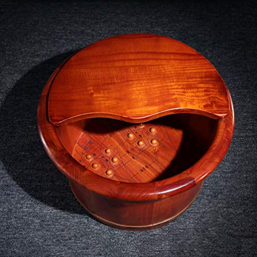 Barril de Madera para Spa de Pies con Tapa miniatura 4