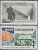 776,777 (kompl.Ausg.) Prophila Collection USA 776,777 (kompl.Ausg.) 1960 Weltflüchtlingsjahr, Wasserschutz (Briefmarken für Sammler)