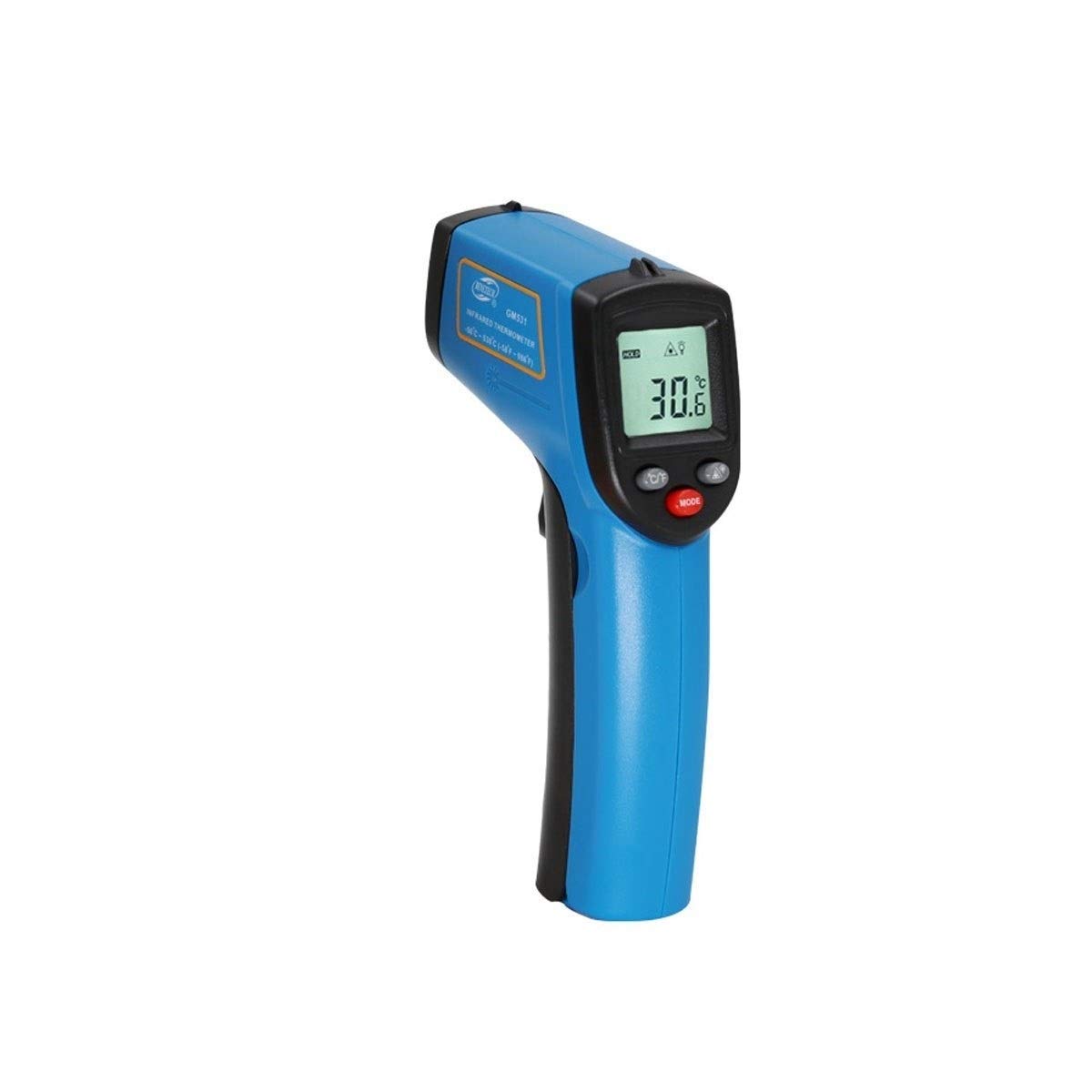 XINGYU Termómetro, termómetro de luz de Alta precisión, termómetro Industrial de Alta Temperatura, termómetro electrónico de Cocina (Amarillo/Azul) Herramientas domésticas Muy útiles