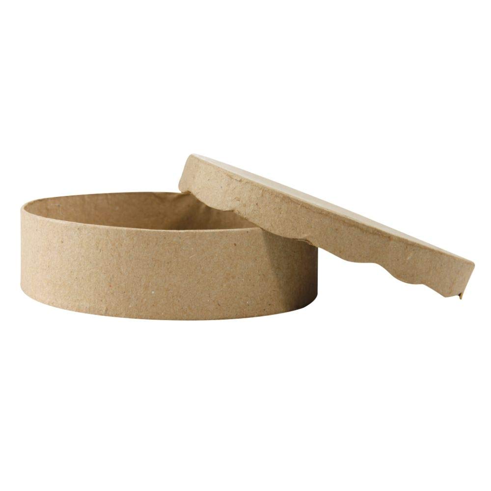 Décopatch Mache Round Box, 11x11x3cm