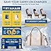 for Ryanair Airlines Underseat Cabin Bag 40x30x20 Weekend Overnight Carry on Holdall for Women Travel Duffel Sport Gym Tote Mum Hospital Bags with Wet Pocket,A01-Beige-Brown