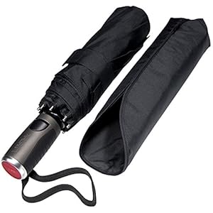 LifeTek Windproof Travel Umbrella &...