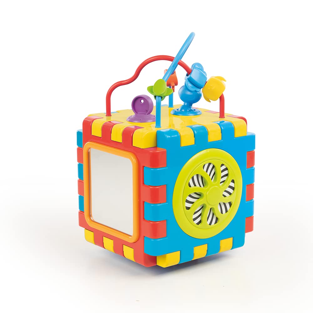 Cube éducatif multicolore Dolu 5092 pour occuper bébé au salon