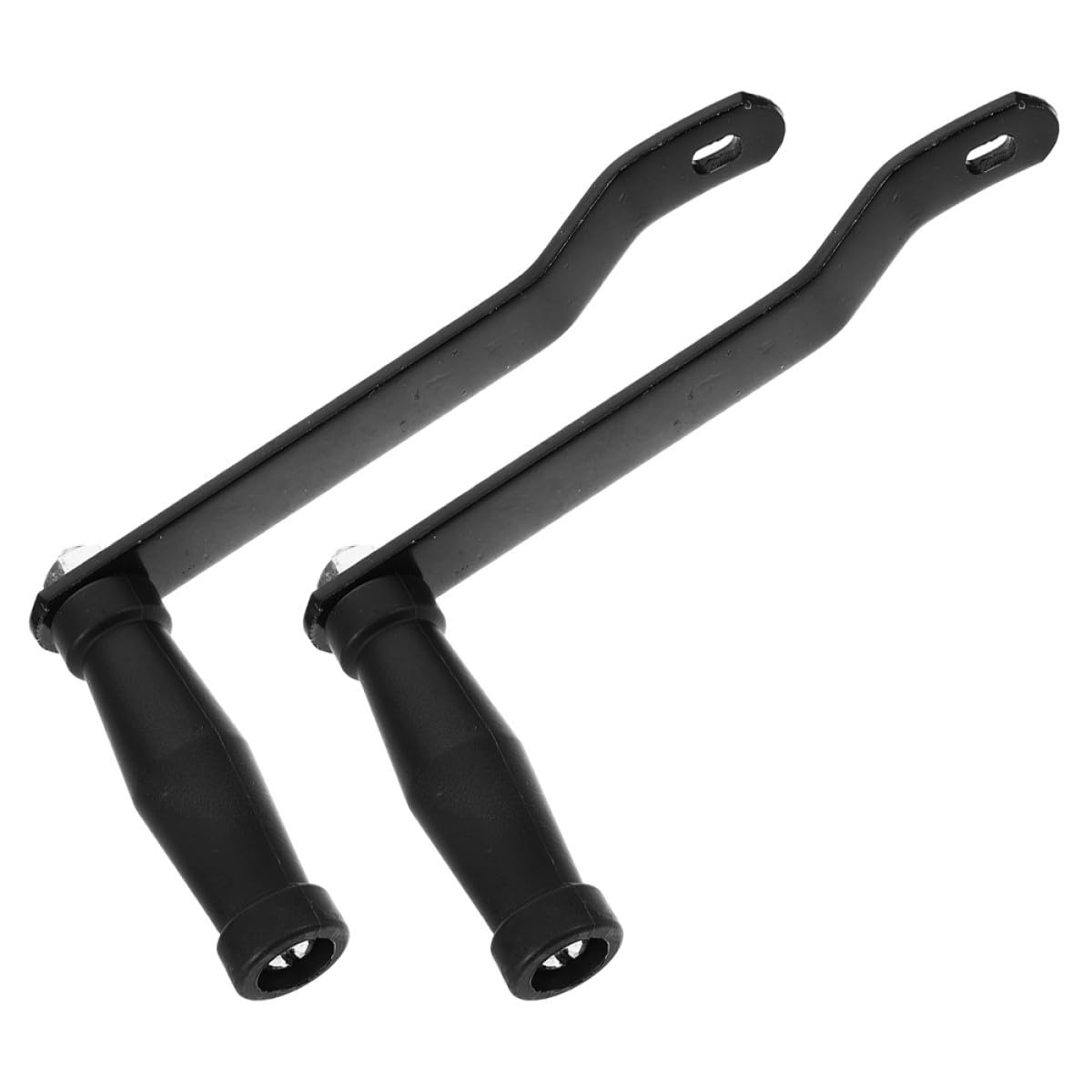 Manivelle de Treuil Manuel Galvanisé Résistante à L'usure pour Remorque de Bateau, 2pcs, Poignée Ergonomique pour Services Professionnels et Secours D'urgence