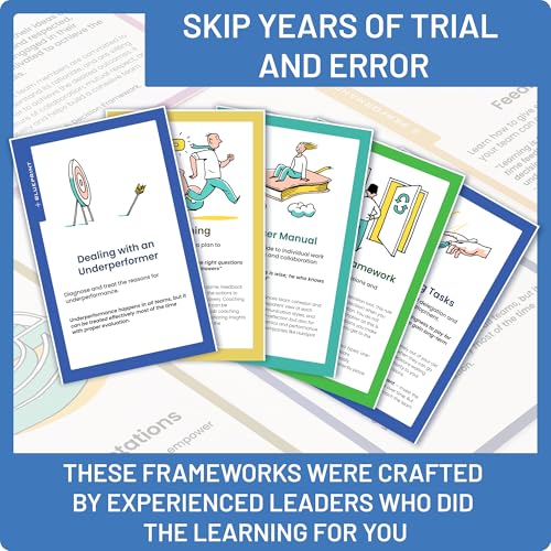 Image of The Leader's Toolkit: 54 Problem-Solving Cards - Strengthen Team Performance, Master One-on-Ones, Handle Difficult Employees & Build Confident Leaders