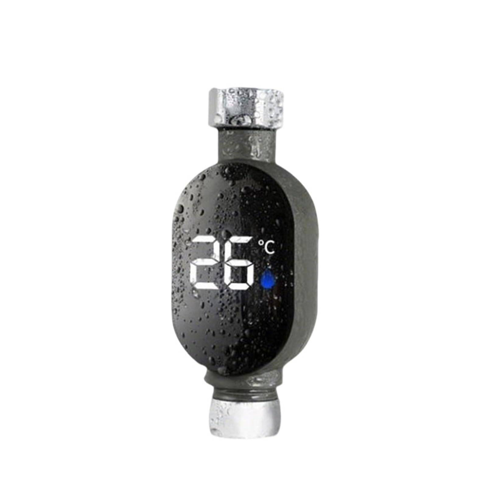 Thermomètre de douche Jauge de température d'eau douche, compteur avec affichage LED, thermostat bain étanche for la maison, salle et Pour la maison et le bain