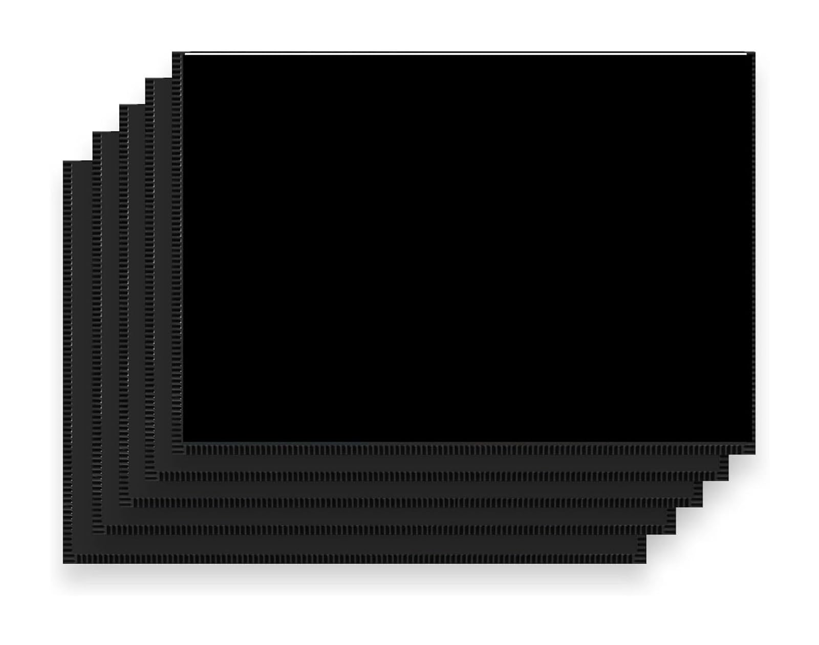 magnetic photo frames for fridge, 5 Pack Black 4x6 inch For Refrigerator