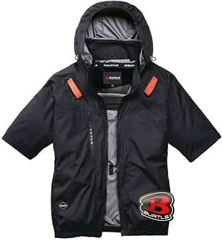 Amazon.co.jp: [U2GLOBAL] バートル BURTLE AC2096HB 半袖ブルゾン (服