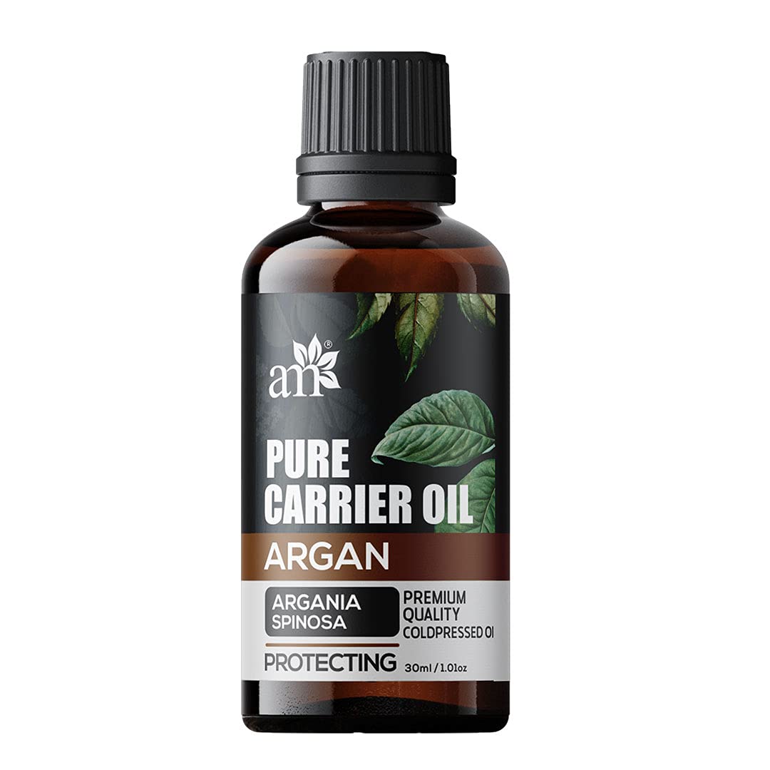 AromaMuskOrganic Argan Oil - Protecting - Argania Spinosa Pure Carrier Oil, 30ml (Therapeutic Grade, Pure & Undiluted)