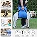 LAROTSUBA Dog Mobility Aids,Dog Walking Aid,Dog Lift Harness with Handle,Front,Rear or Full-Body for Elderly Dogs,Joint Injuries,Disabled Dogs Blue XL