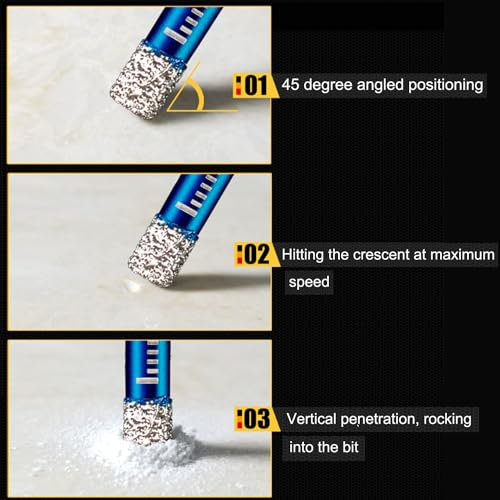 Yauende Premium Diamond Core Bit Set