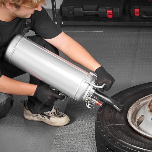 Image of VEVOR Portable Tire Bead Seater, 2.6 Gal /10 L Air Bead Blaster, Handheld Tire Inflator Tool, 87-116 PSI Operating Pressure, Trigger Seating Inflator for Car, Compact SUV, Light Truck, E-Bike, RV, ATV