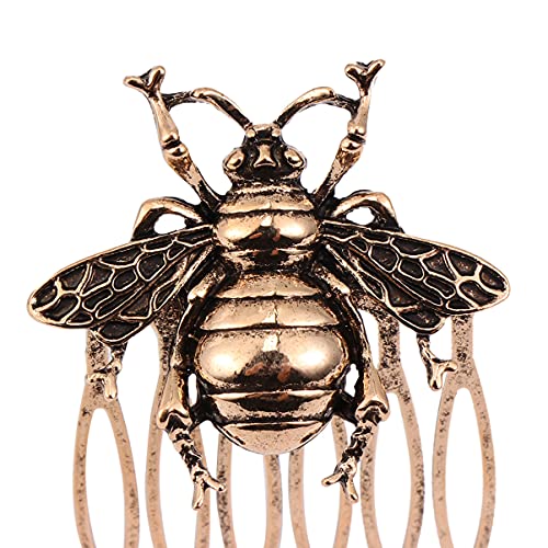 Set de 4 Peines Vintage Diseño Abeja miniatura 5