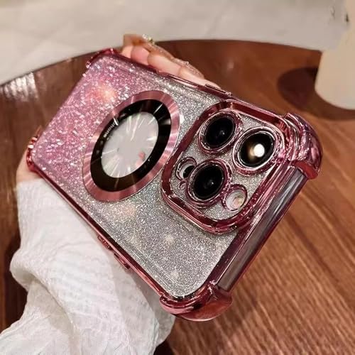 Coque arrière en acrylique à paillettes pour le quotidien iPhone