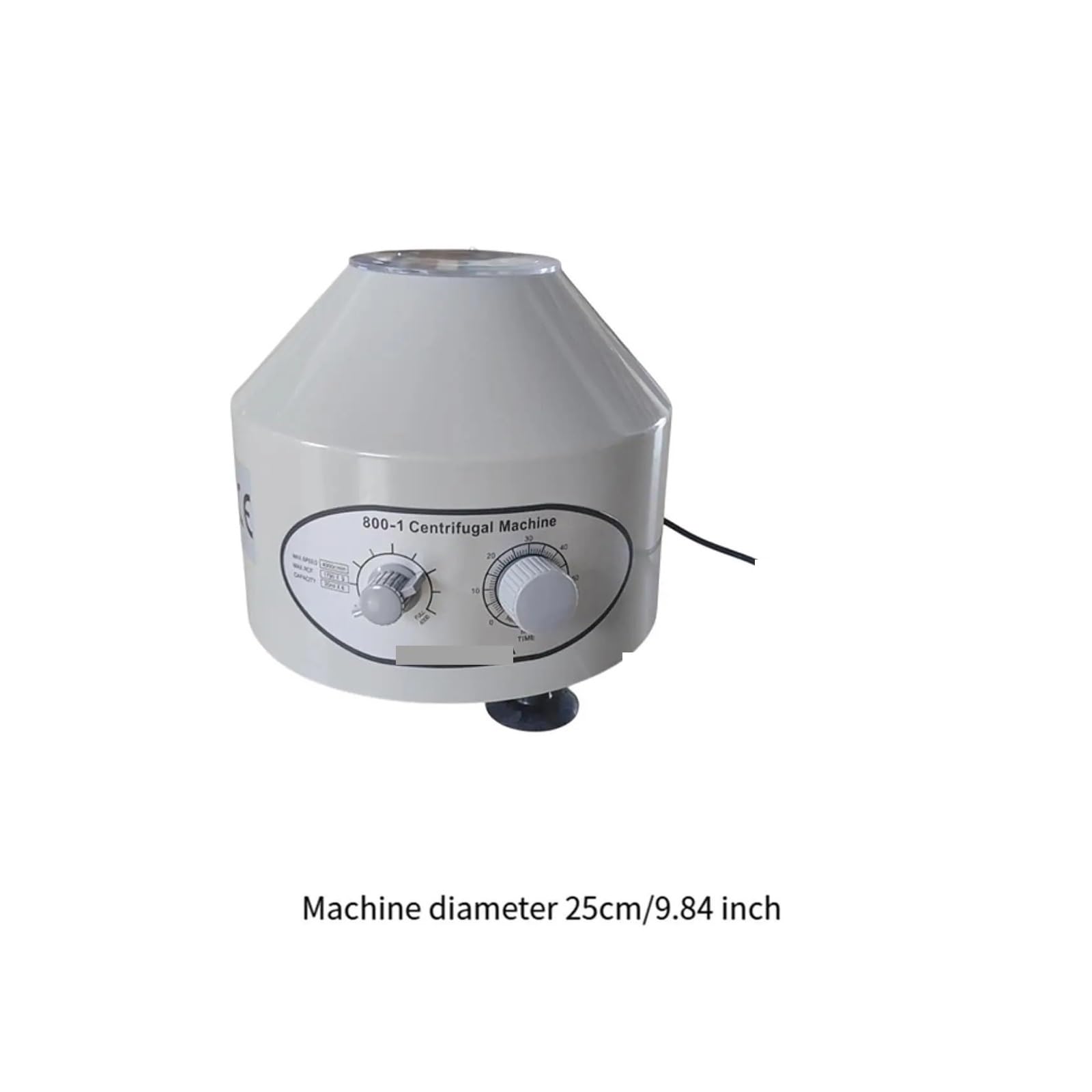 Centrífuga de mesa, Máquina Centrífuga De Sobremesa, Escritorio Eléctrico, Control Velocidad Versátil, Portátil, 4000RPM, 20MLX6, Tubo Ensayo For Accesorios Laboratorio Escolar | BandSwitch Control A