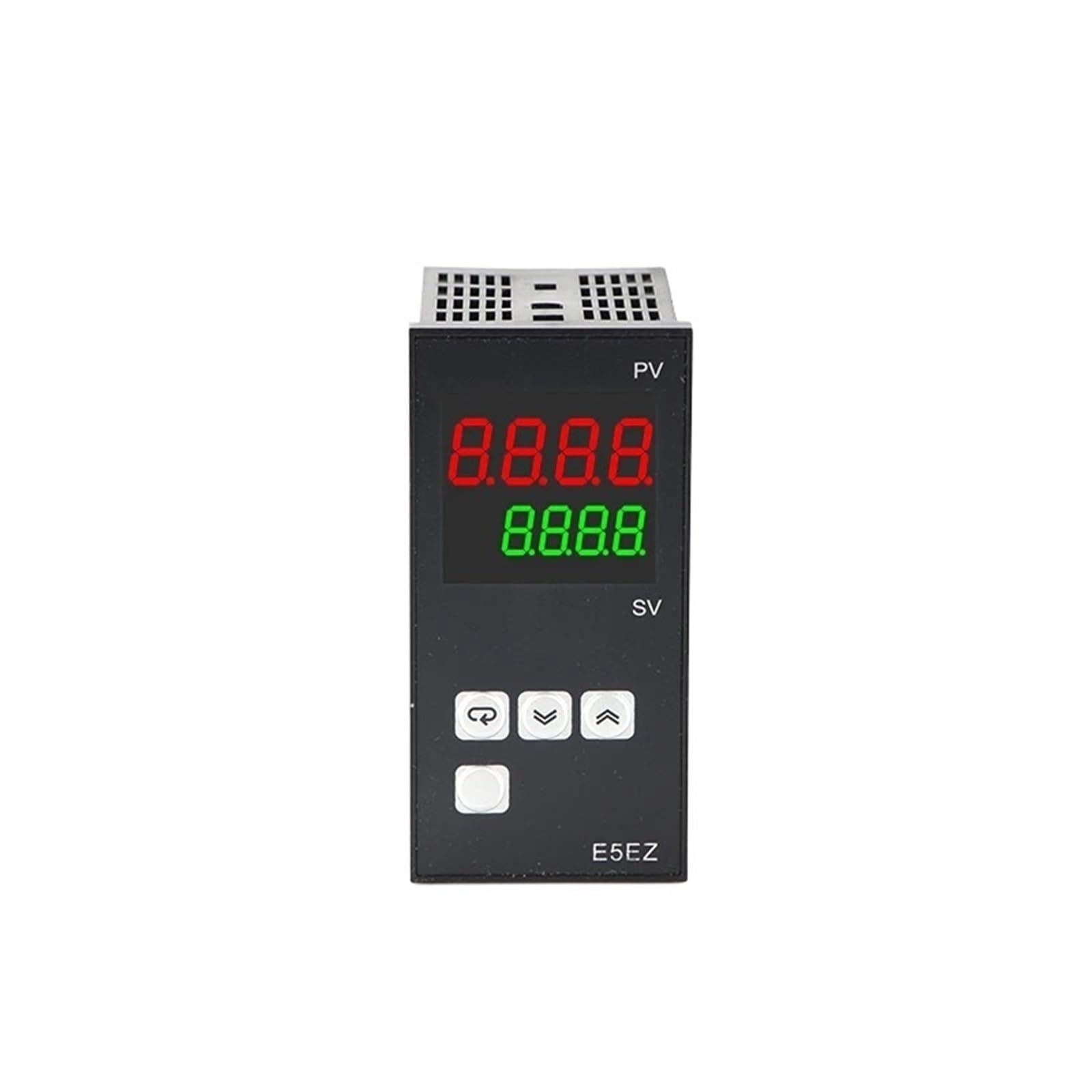 Controlador de temperatura inteligente digital RS485, 48 x 96 mm, 0 a 1300 grados, TC RTD, entrada de 4-20 mA, 1-5 V, salida de voltaje en mA.