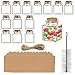 CHEVVY 14Pz kleine Glasflaschen mit Korkverschluss 4,3 * 4,3 * 5,5cm Bonbon Gläser Gewürz Gläschen 50ml Quadratisch Vorratsgläser als Gastgeschenke Hochzeit Begleitkarte und Schnur ml Glas günstig Kaufen-CHEVVY 14Pz kleine Glasflaschen mit Korkverschluss 4,3 * 4,3 * 5,5cm Bonbon Gläser Gewürz Gläschen 50ml Quadratisch Vorratsgläser als Gastgeschenke Hochzeit Begleitkarte und Schnur