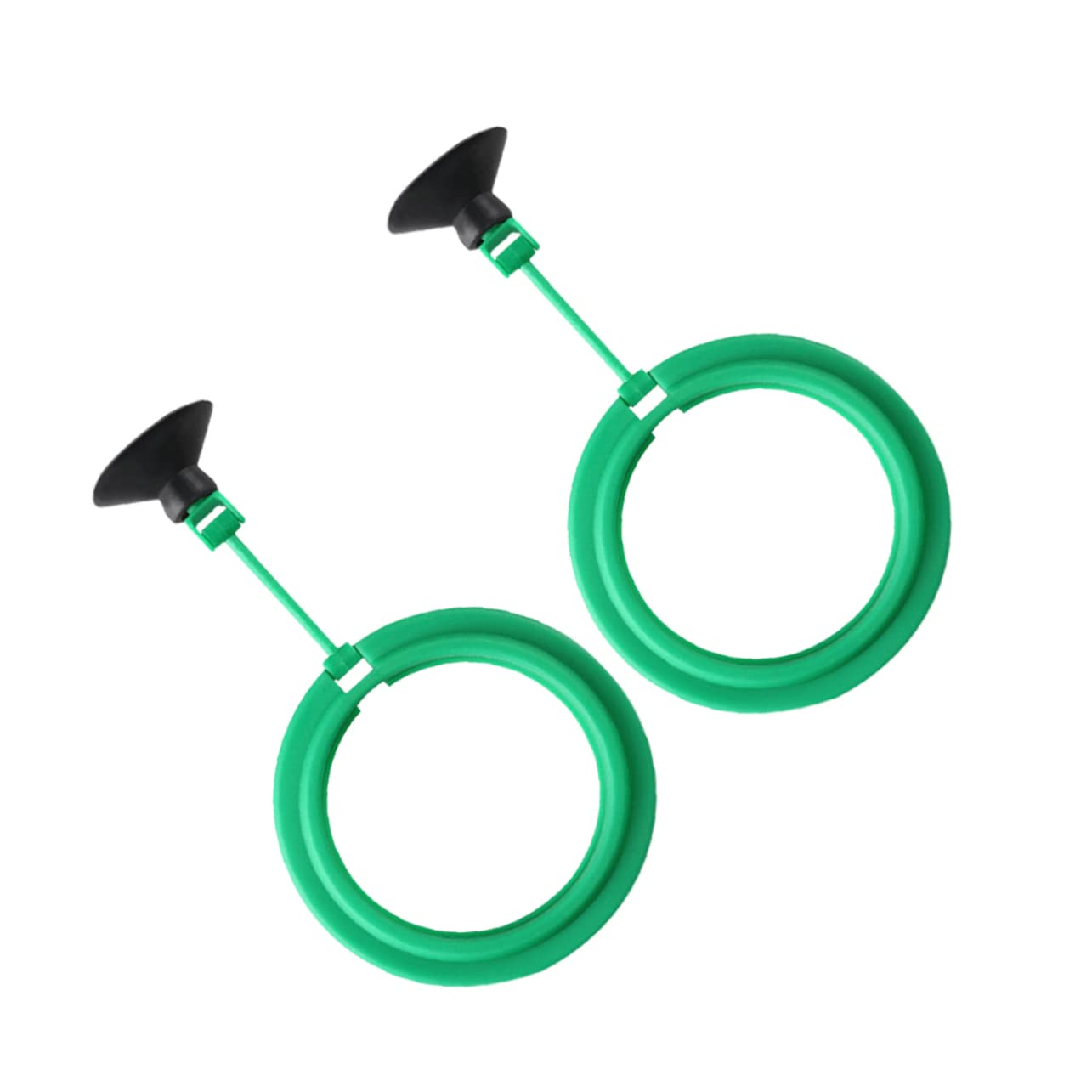GANAZONO 2pcs Fish Feeding Ring Food Fish Tank Betta Fish Aquarium Fish Feeder Green