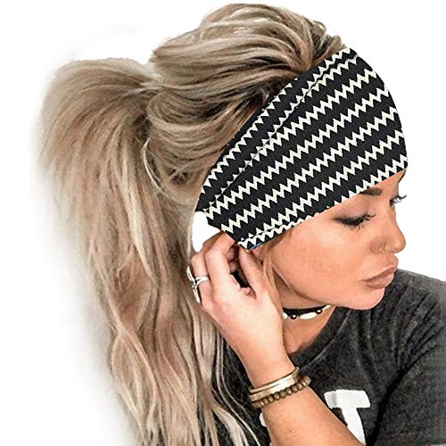 Hair Accessories For Women Workout Headbands Nonslip/Dressy Headbands That Stay In Place | Assorted Headbands For Women - 6 Pack of Head Bands | Yoga Gifts For Women (TR: Diademas Para Mujer De Moda)