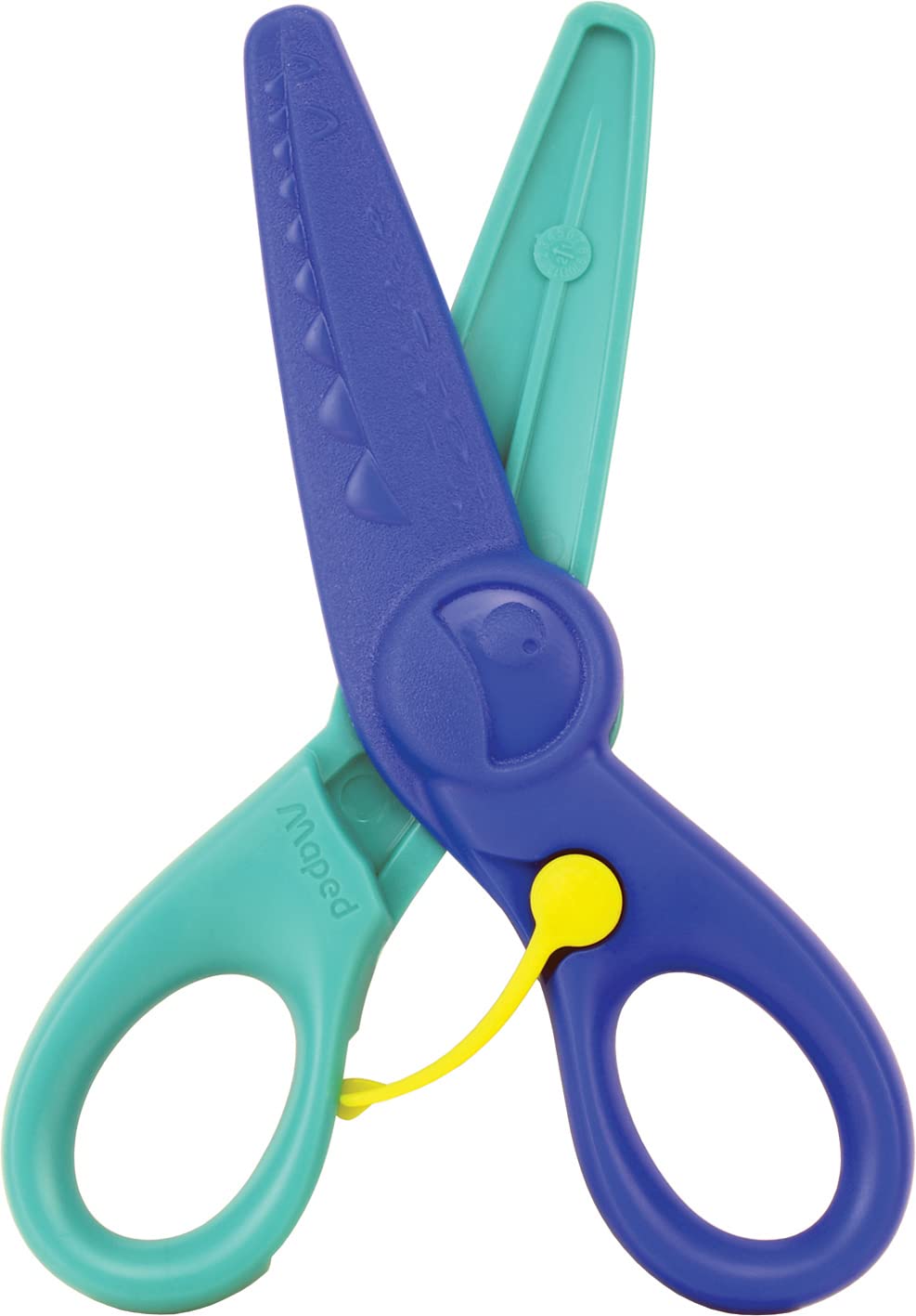 Maped Kidicut Spring-Assisted Plastic Safety Scissors, 4.75 Inches