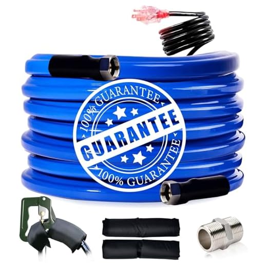 Best garden water heaters Heated Water Hose for Cold Weather