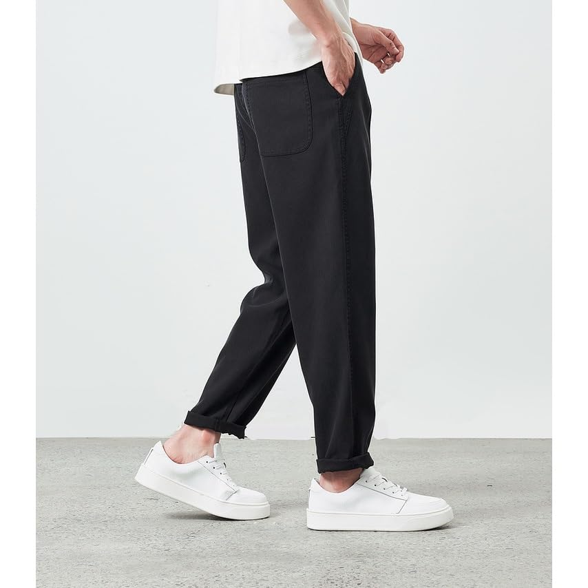 Tian Si Jeans with Small Straight Leg Loose Fitting Jeans2