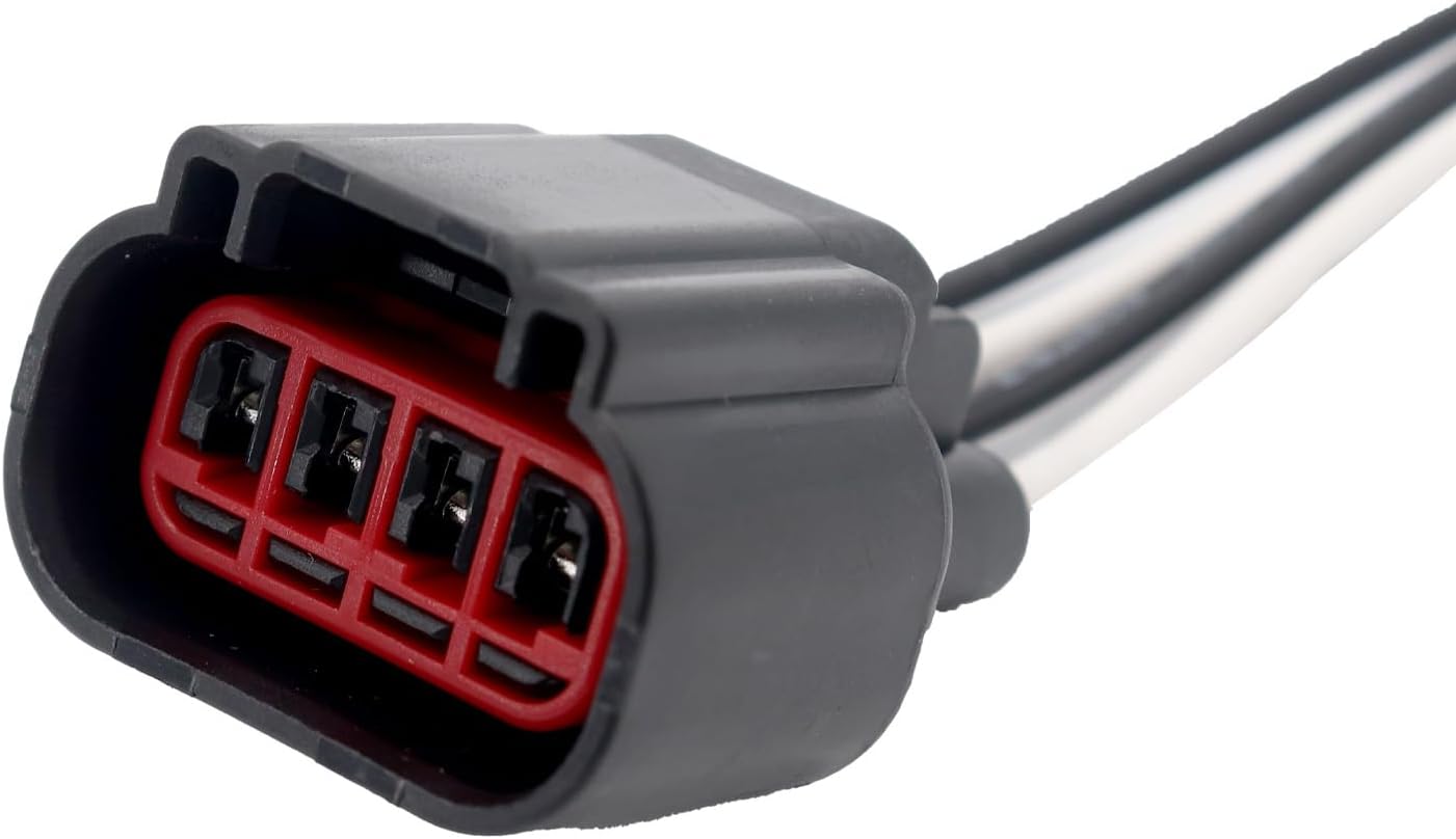 1Pcs Wires Ignition Coil Connector Wiring Plug Pigtail Harness Compatible with 2001-2010 Ford E150 E250 F150 Mustang Freestar Ranger Taurus B3000 Cougar Monterey Sable V6 3.0L 3.8L 3.9L 4.2L
