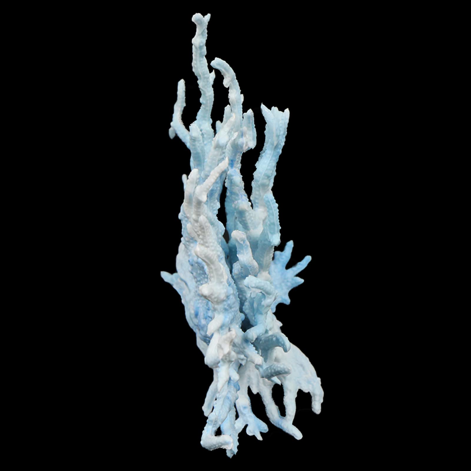 Jinminamz Acquario Piantine Artificiale Corallo Pesce Plastico Simulazione Albero Ornamenti Paesaggio Decorazione Micromodello Blu