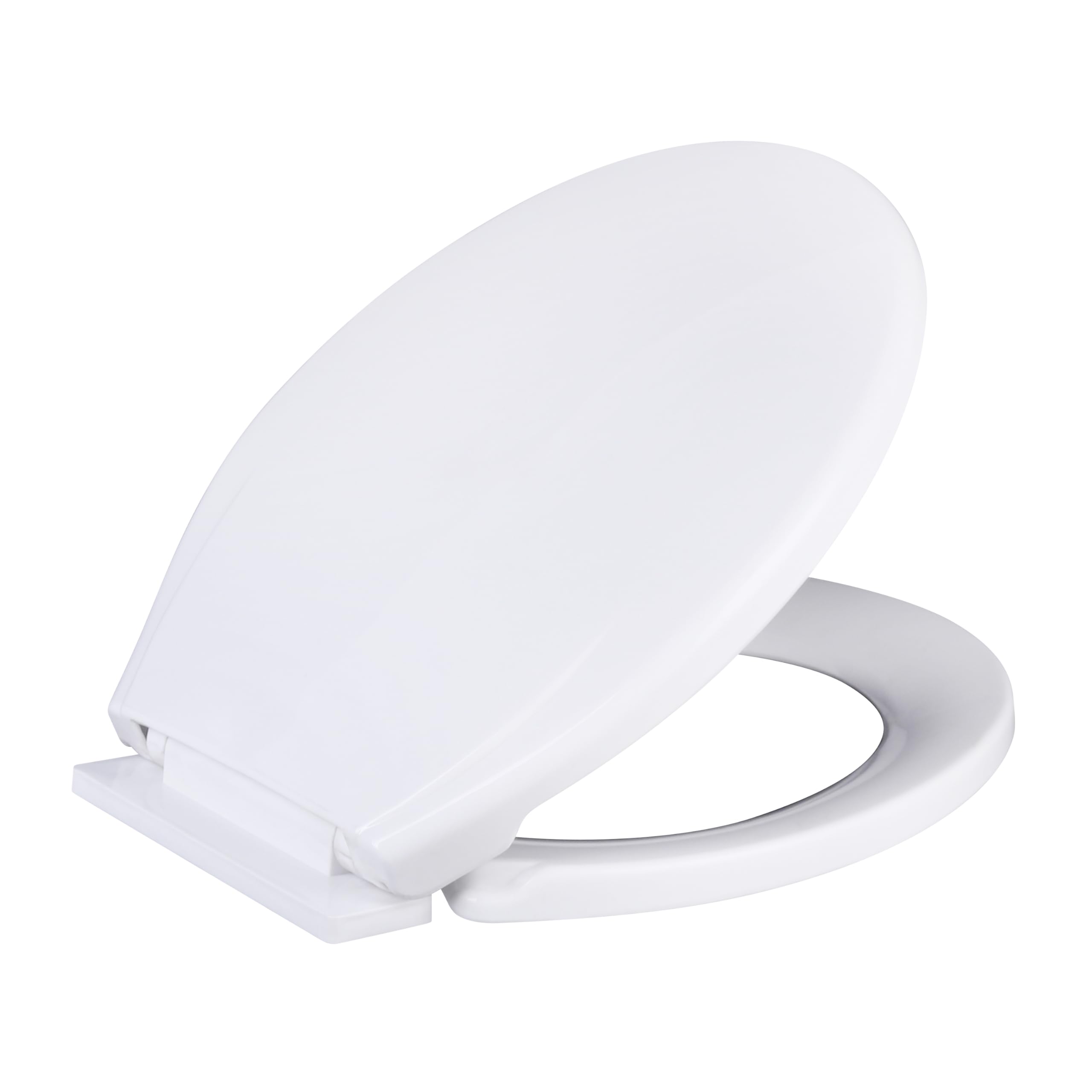 Hanra Soft Close Toilet Seat with Quick Release for Easy Cleaning Simple Top Fixing