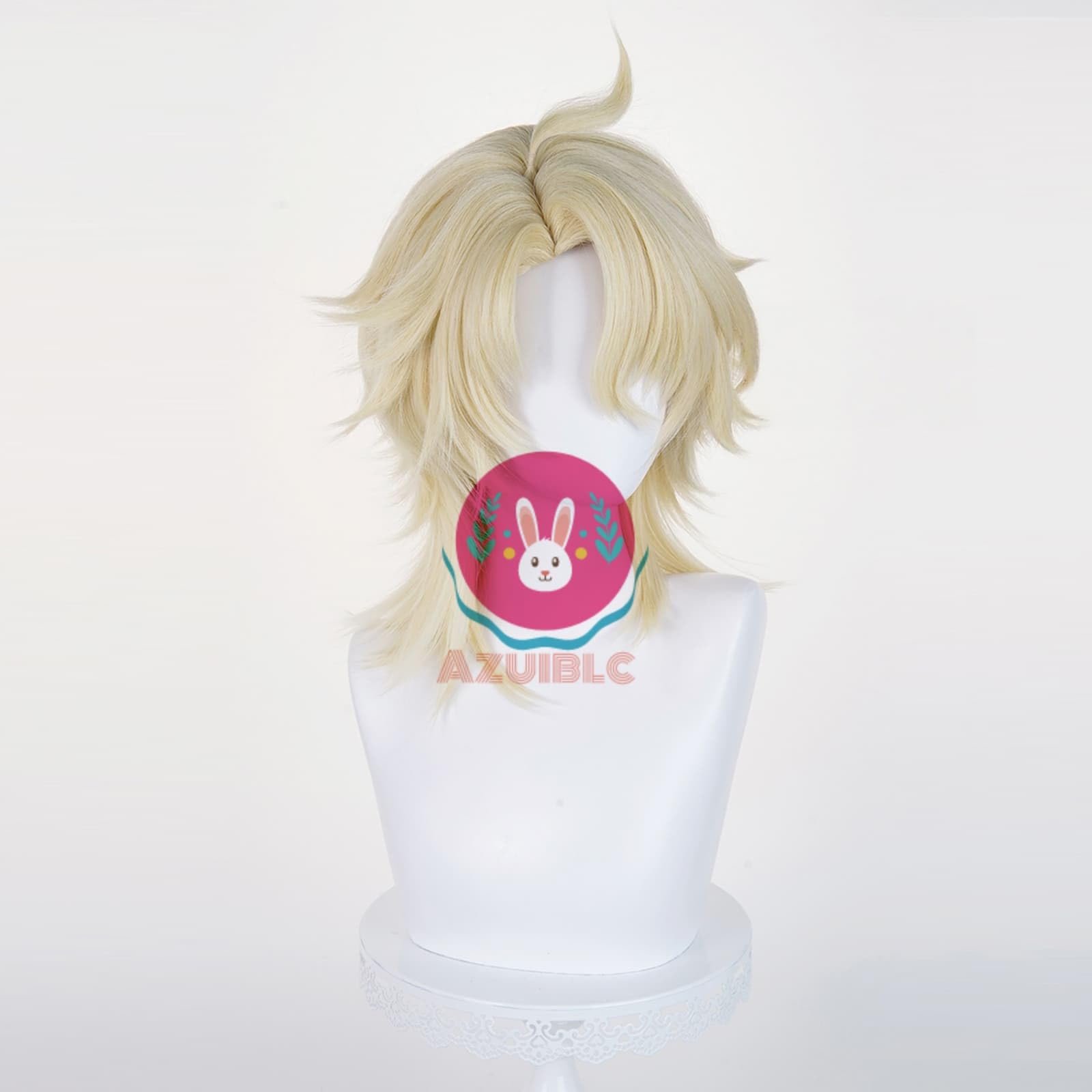 Amazon.co.jp: 【Azuiblc】原神 ファルカ 大団長 コスプレ ウィッグ