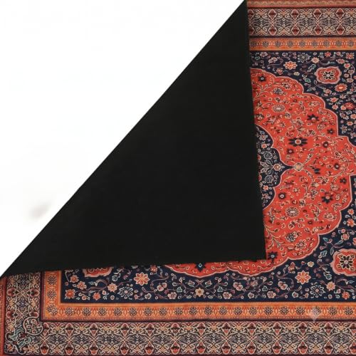 Image of Cotton Bolls Textiles Rugs for Living Room 5x7 Feet Large Size | Lightweight Foldable Carpet for Bedroom & Hall | Easy to Handle During Daily Cleaning | Travel Friendly Printed Rug | Panther