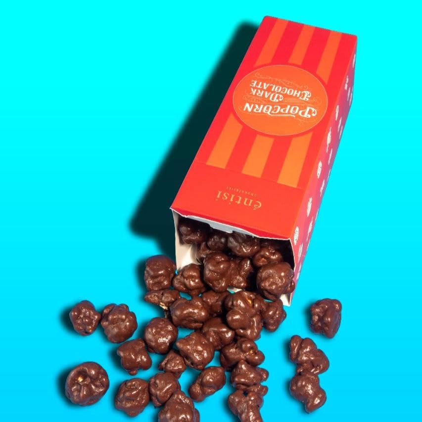 Entisi Popcorn Dark Chocolate - Set of 2 2