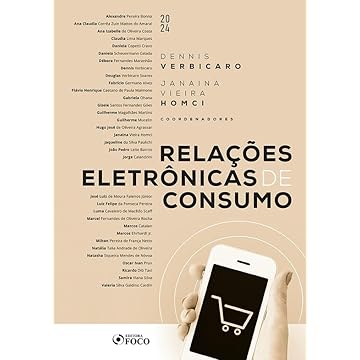 Capa do livro Relações Eletrônicas de Consumo - 1ª Ed - 2024