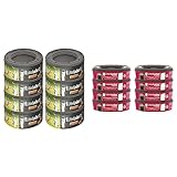 Angelcare Litter Locker 2 8er-Pack Nachfüllkassetten & LitterLocker Fashion 8er- Pack Nachfüllkassette