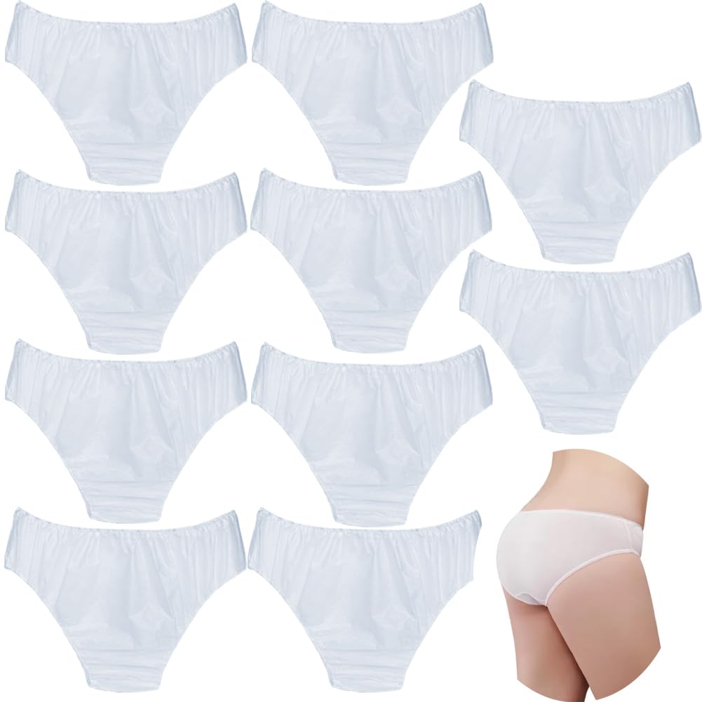 10Pack Luxury Individually Wrapped Skin Friendly Travel Disposable SPA Briefs Clean and Hygienic Nonwoven Hotel Disposable Underwear for