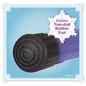 Disney Frozen Kids Folding Table & Chairs Set for Kid and Toddler 36 Months Up to 7 Years, Includes: 1 Table (24" L x 24" W x 20" H), 2 Chairs (13" L x 13.5" W x 21" H) Weight Limit: 70 lb Disney Frozen Kids Folding Table Chairs Set for Kid and Toddler 36 Months Up to 7 Years Includes 1 Table 24 L x 24 W x 20 H 2 Chairs 13 L x 135 W x 21 H Weight Limit 70 lb