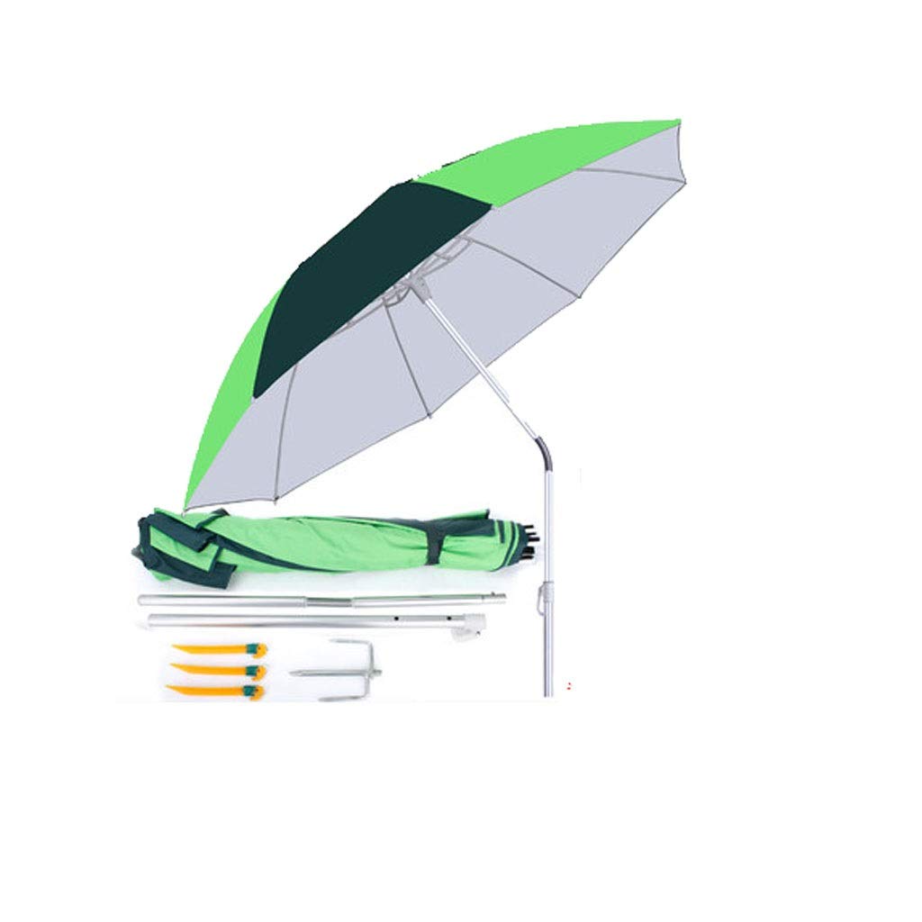 Parasole Parasol wędkarski / 2.2 / Uniwersalny/Sunscreen/Rain/Gruby/Parasol Fish/Fishing/Parasol/Przekładnia wędkarska/Trzy składanie/parasol wędkarski/Duży parasol wędkarski