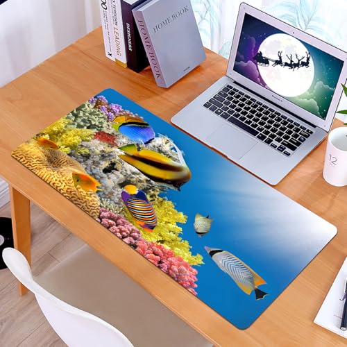 KDWJS Alfombrilla para ratón Speed Gaming XXL 90x40 cm - Base...