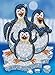 Sequin Art Red, Penguins, Sparkling Arts and Crafts Picture Kit, Creative Crafts