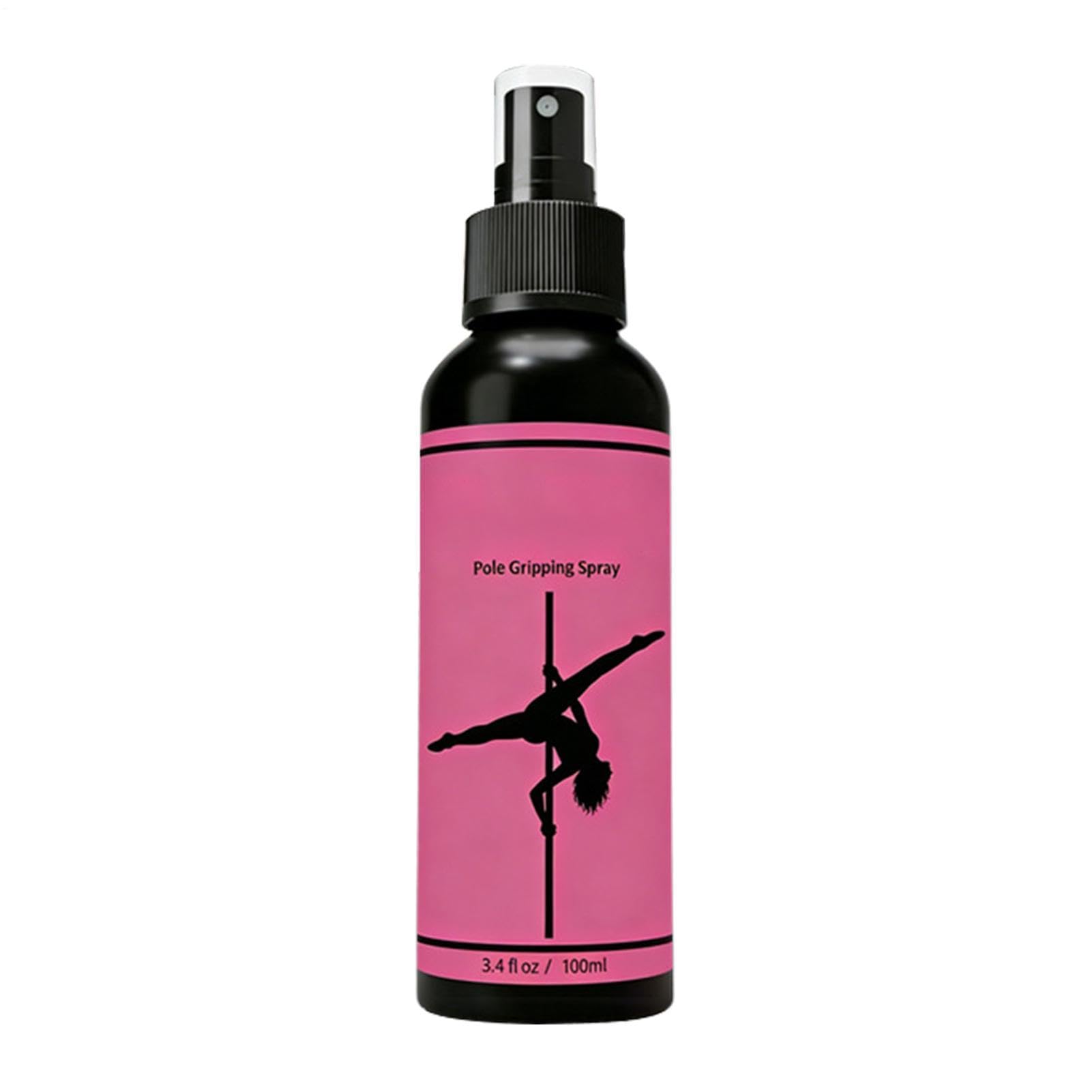 Spray Para Agarre Manual: Transparente/negro, 100 Ml Subtítulo De Baile En Barra: Spray Potenciador Antideslizante De Secado Rápido Para Poste, Fórmula De Resina Adhesiva | , Fitness, Formación,