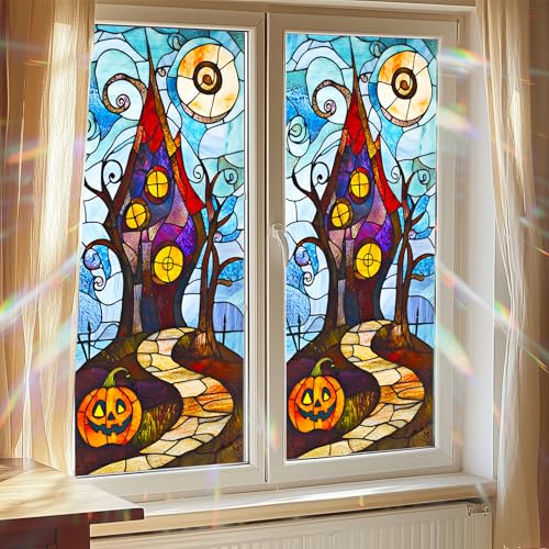 Vinilo Decorativo para Ventana con Diseño Halloween 39.3 x 17.7 in miniatura 7